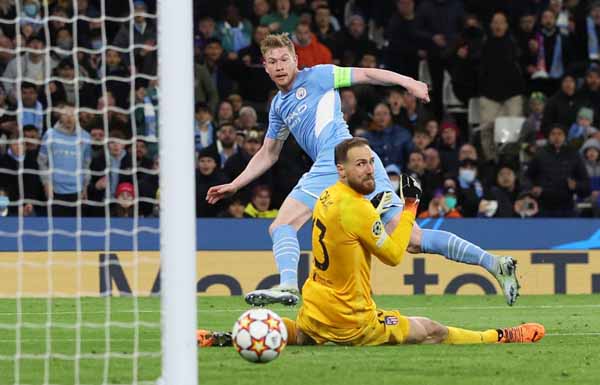 Kết quả cúp C1 châu Âu: Man City hạ Atletico, Liverpool thắng dễ Benfica