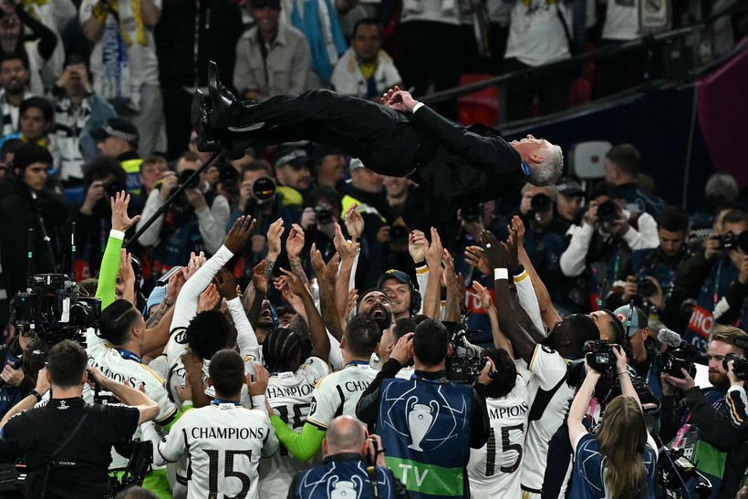 Real Madrid bơi trong tiền thưởng sau chức vô địch Champions League