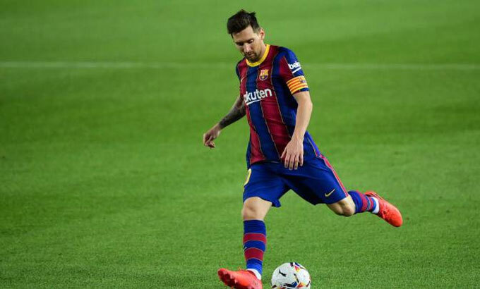 Man City tự tin đủ tiền ký với Messi